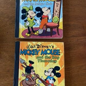 Walt Disney's Mickey Mouse Storybook ✨ Vintage Disney Book Set ✨